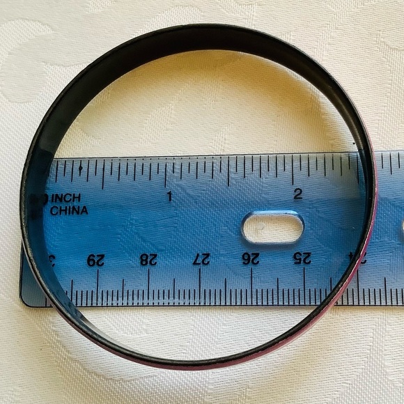 Vintage Michaela Frey Pink Enamel Bracelet - Picture 6 of 8